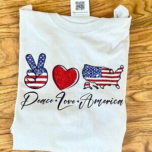 Peace+Love+America - 4th of July - America's Independence Day
